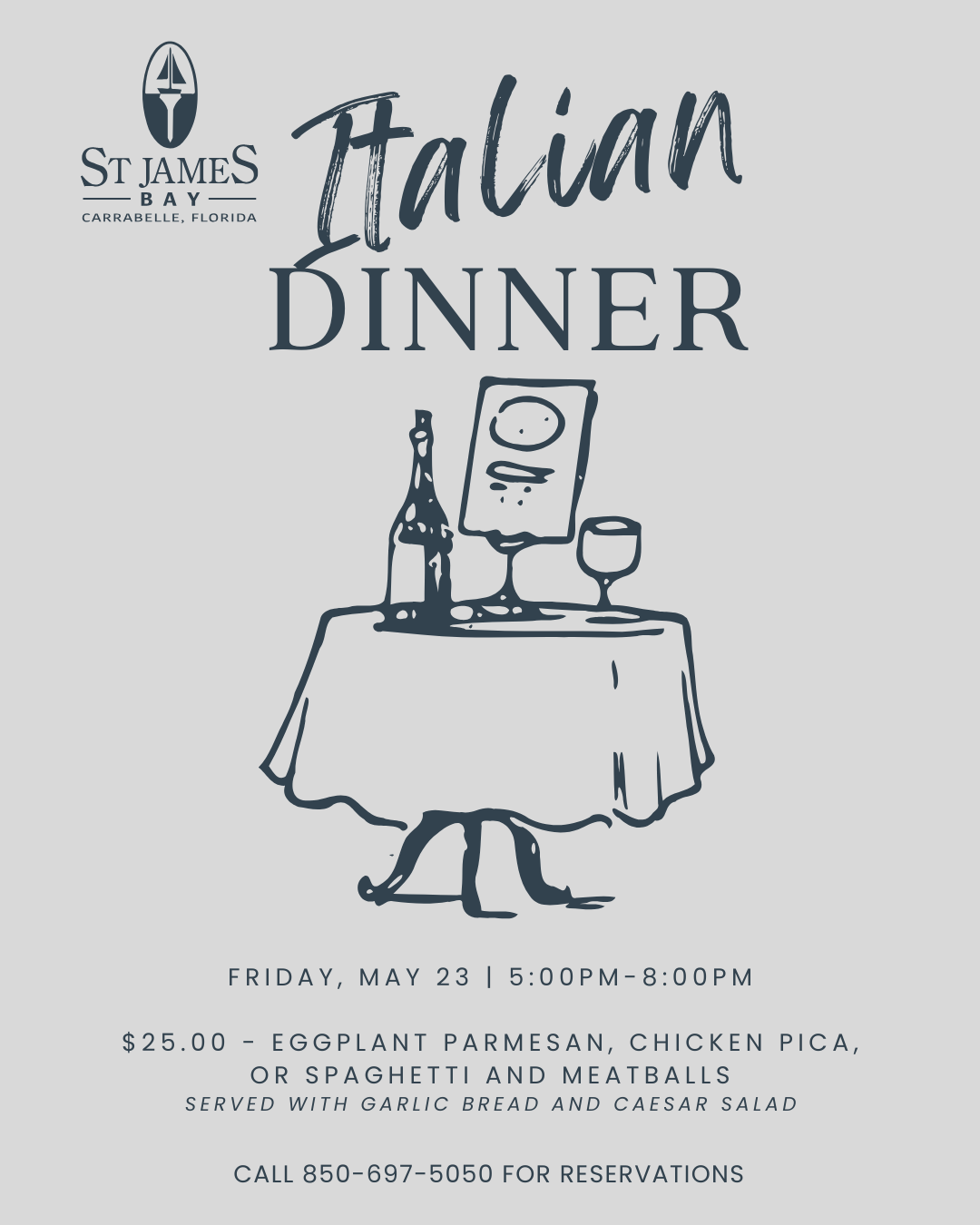 SJB Italian Night flyer 1