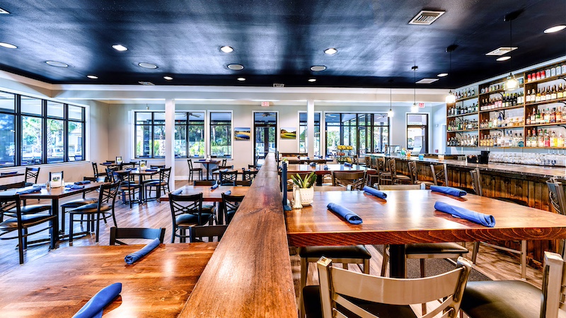 Dining at St. James Bay